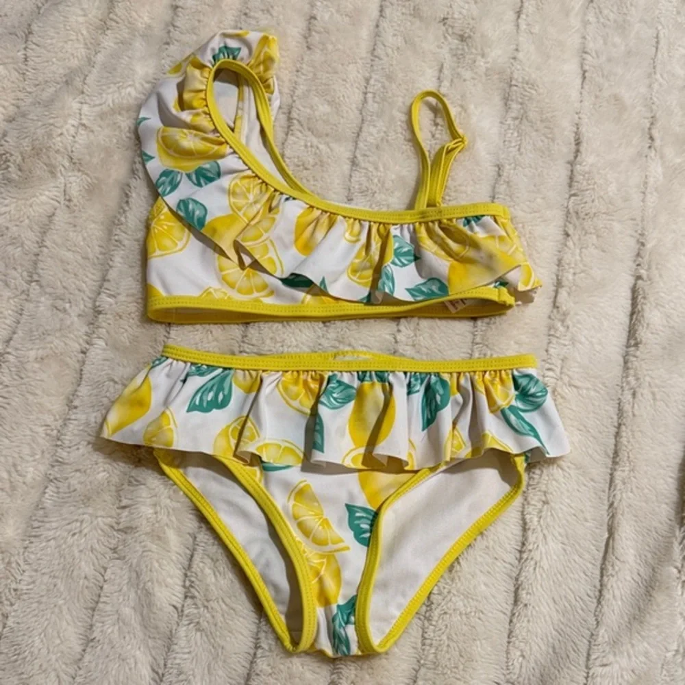 Tommy Bahama Lemon Print Kids Bikini